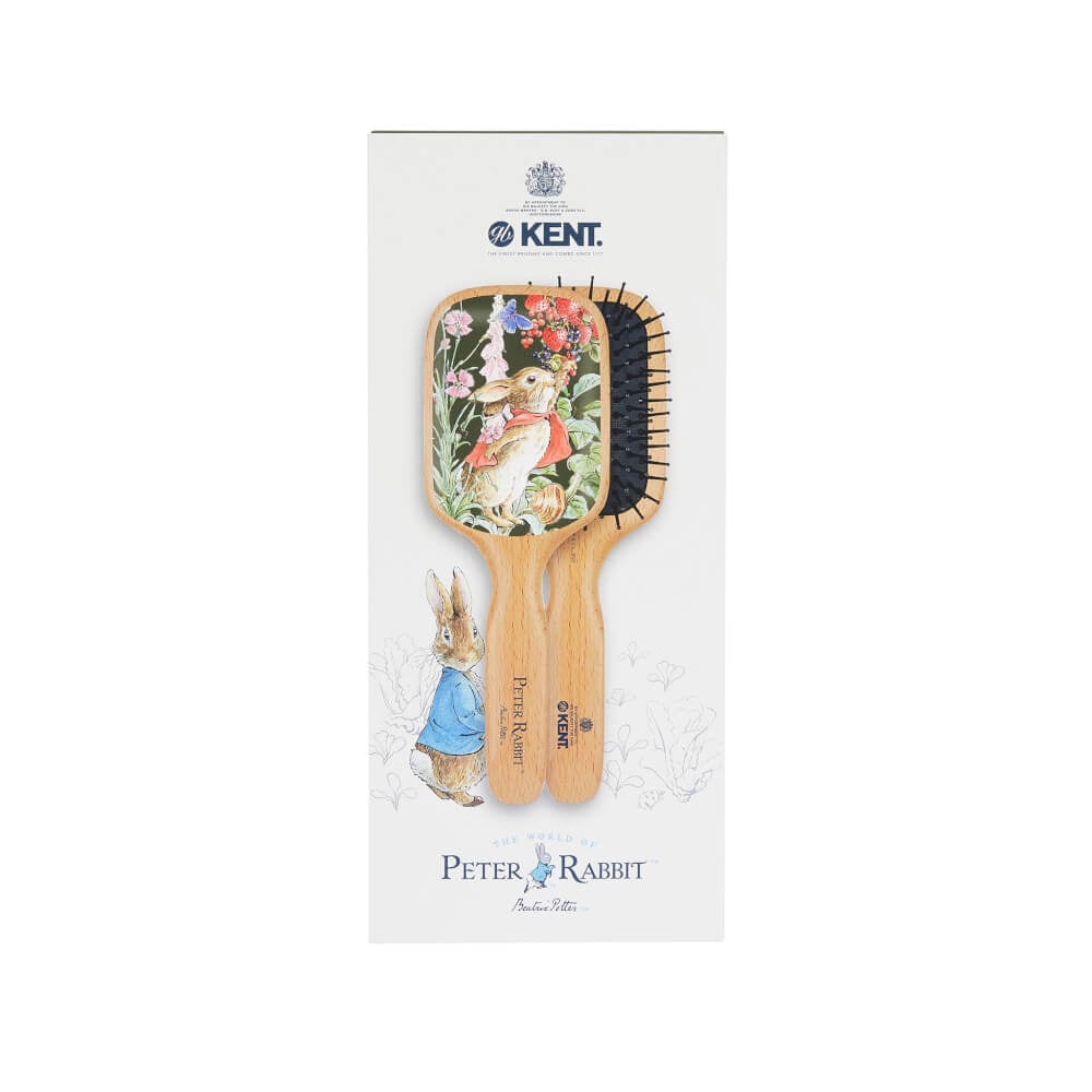 แปรงหวีผม KENT X FLOPSY&trade; ไนลอนปลายกลม แบบ PADDLE